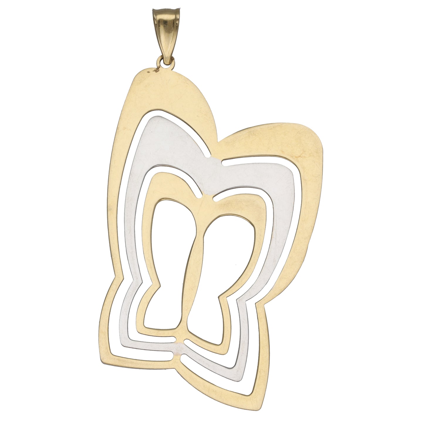 14ct Bicolour Gold Alternative Pendant