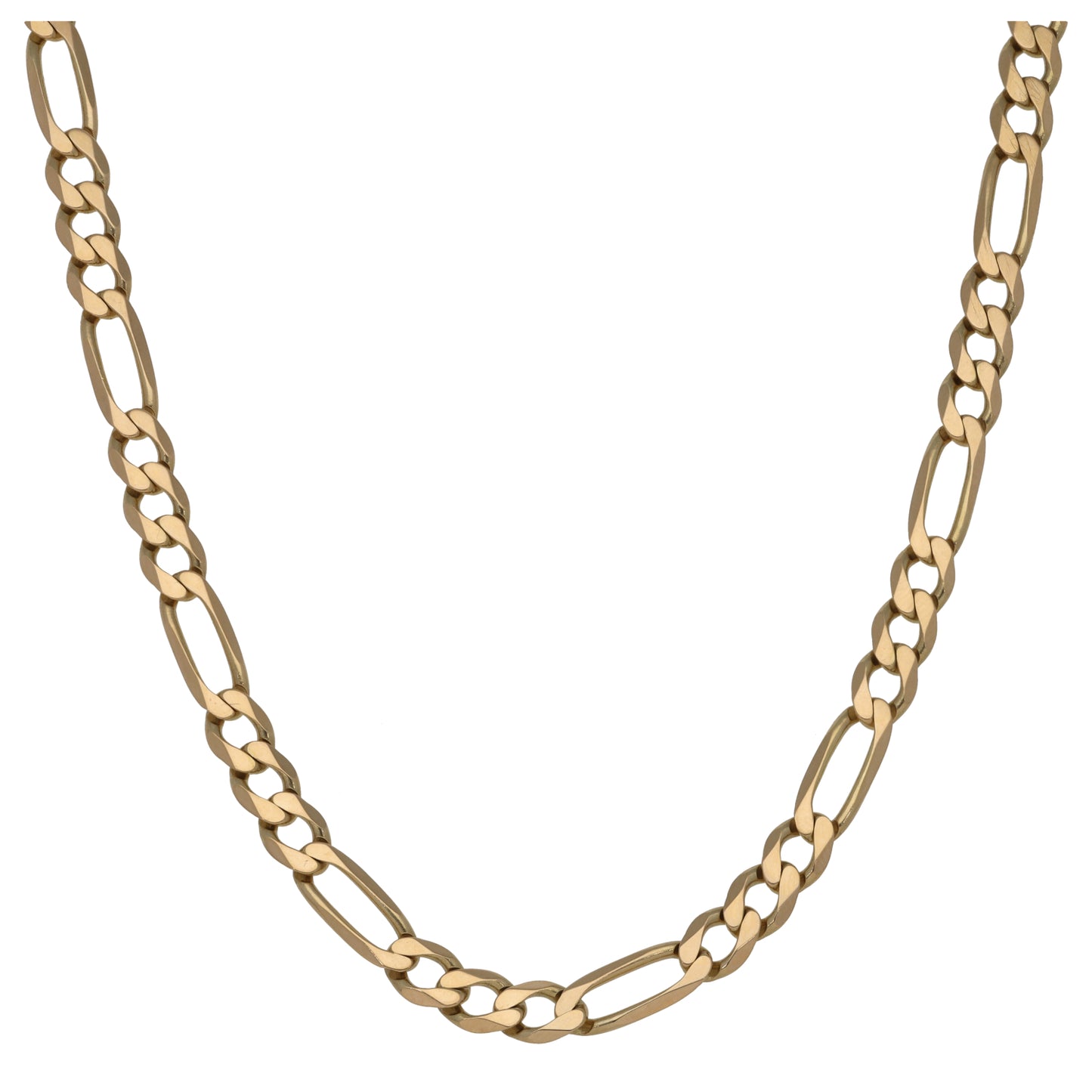 9ct Gold Figaro Chain 20"
