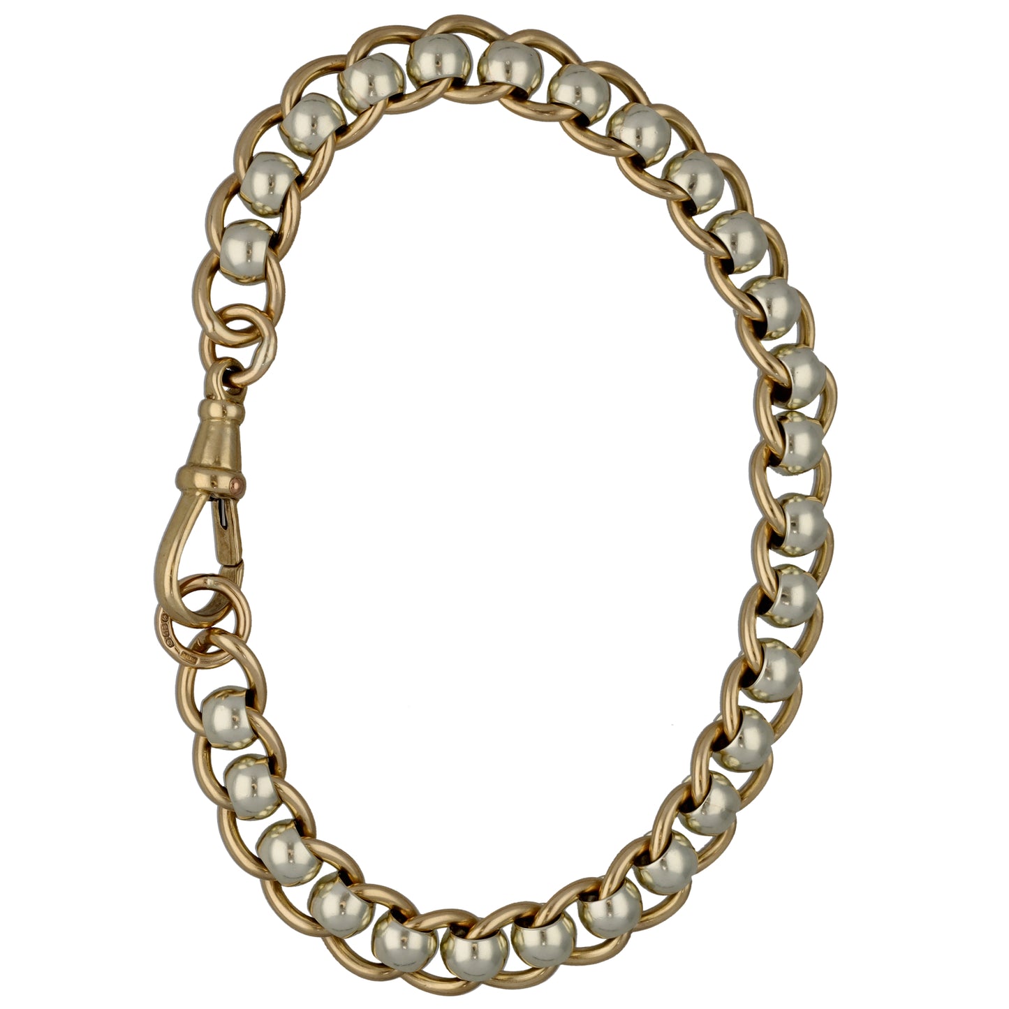 9ct Bicolour Gold Alternative Bracelet