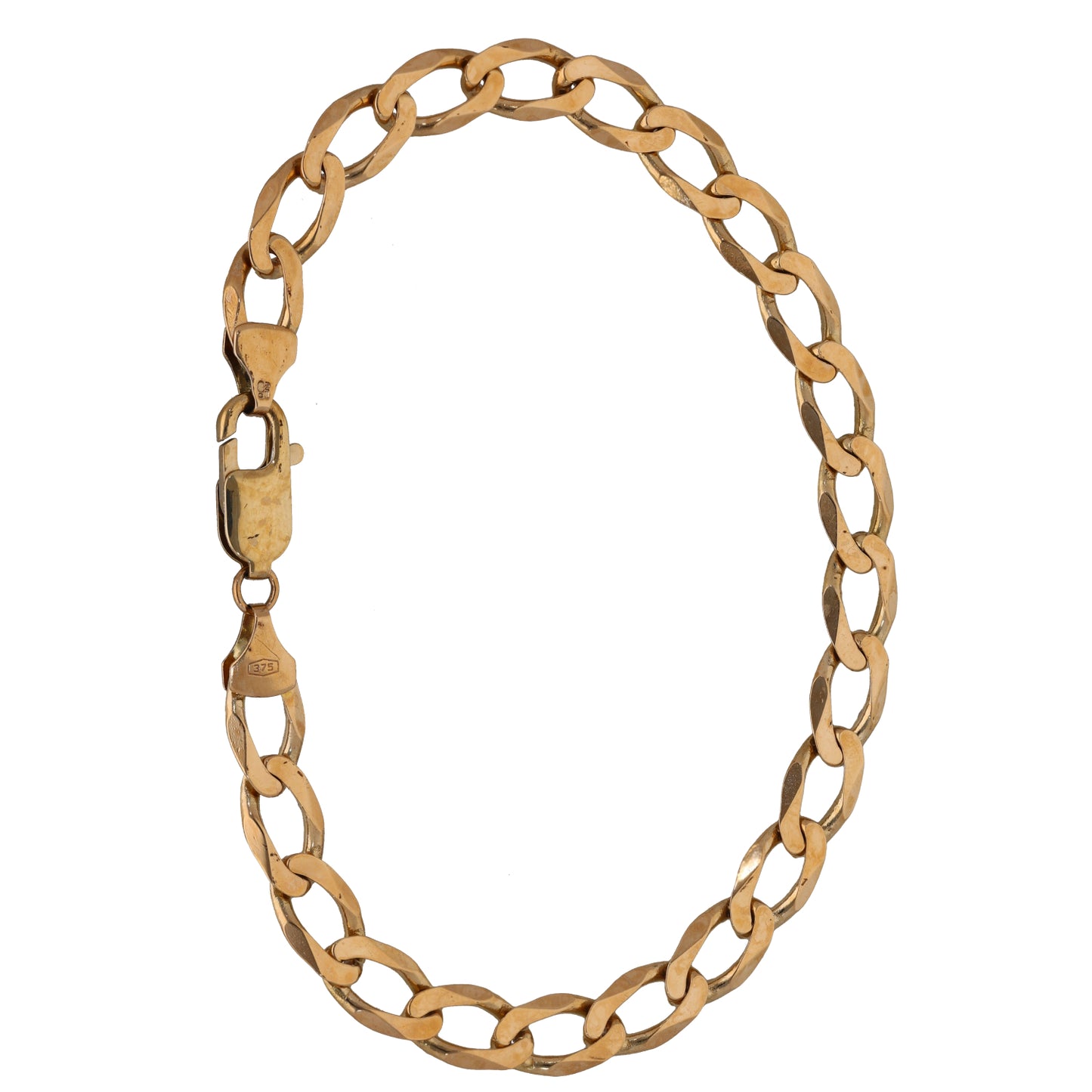 9ct Gold Curb Bracelet