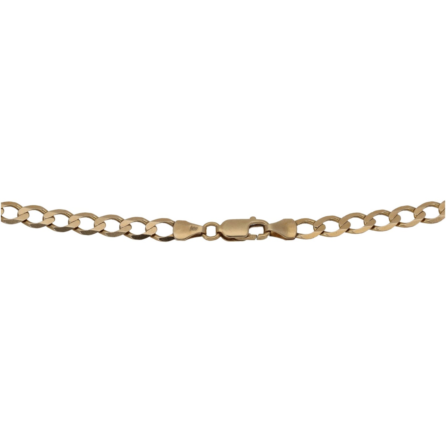 9ct Gold Curb Chain 30"