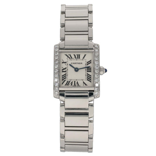 Cartier Tank Francaise W51008Q3 20mm Stainless Steel Watch