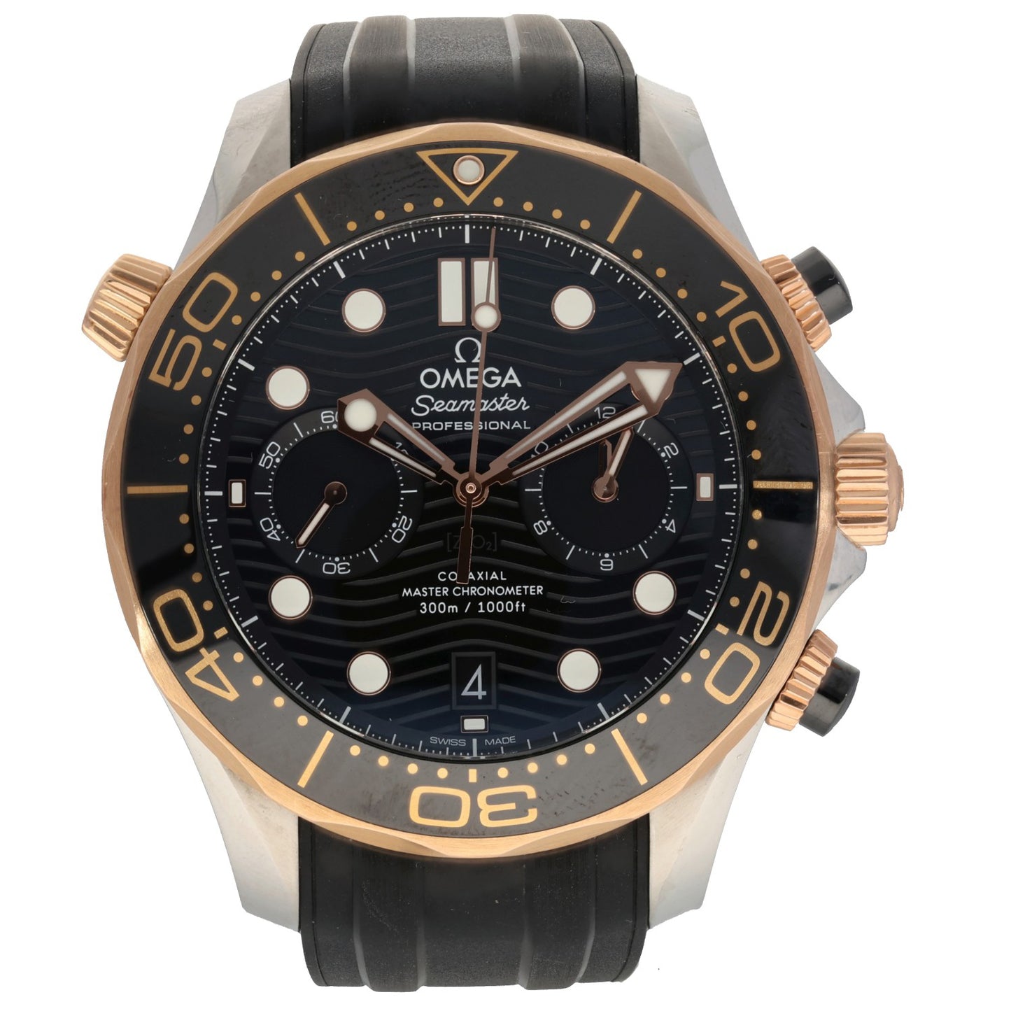 Omega Seamaster Diver 210.22.44.51.01.001 44mm Bi-Colour Watch (Ex-Display)