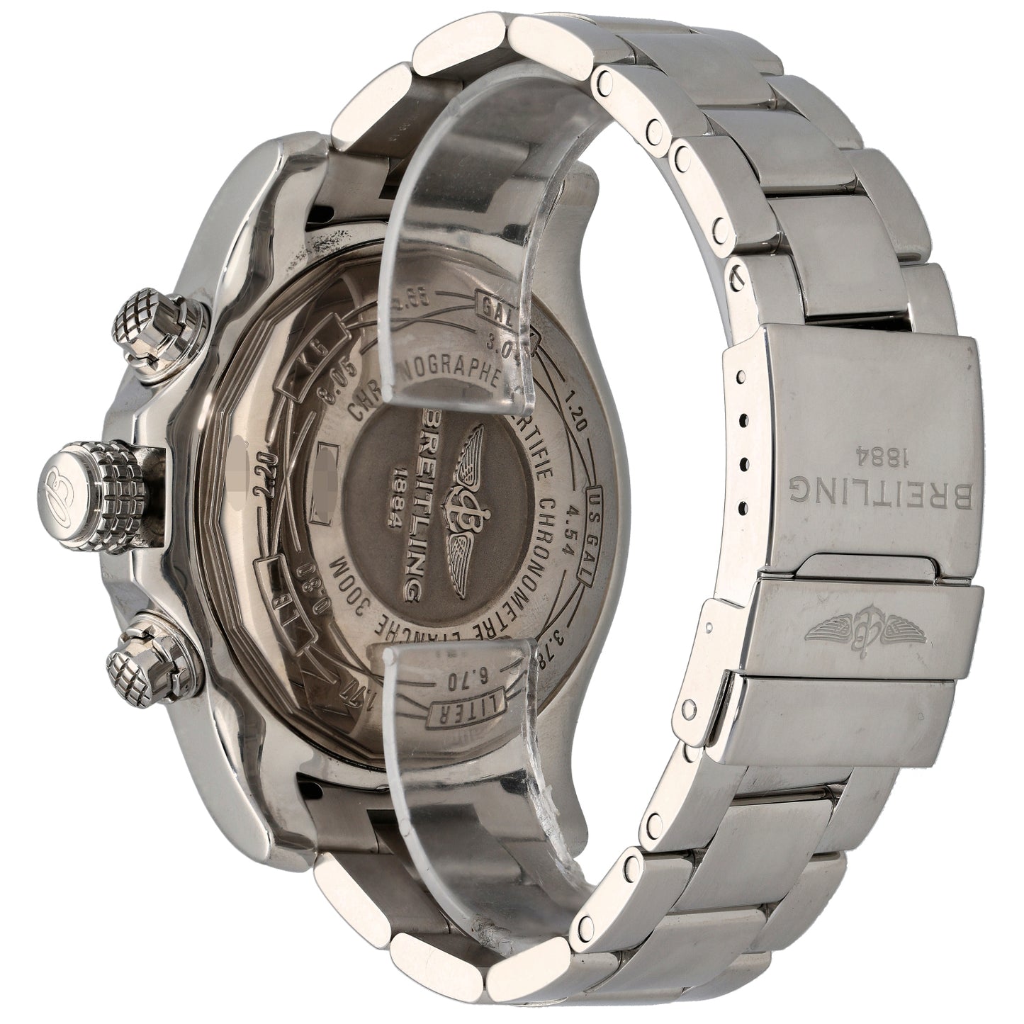 Breitling Super Avenger II A13371 48mm Stainless Steel Watch