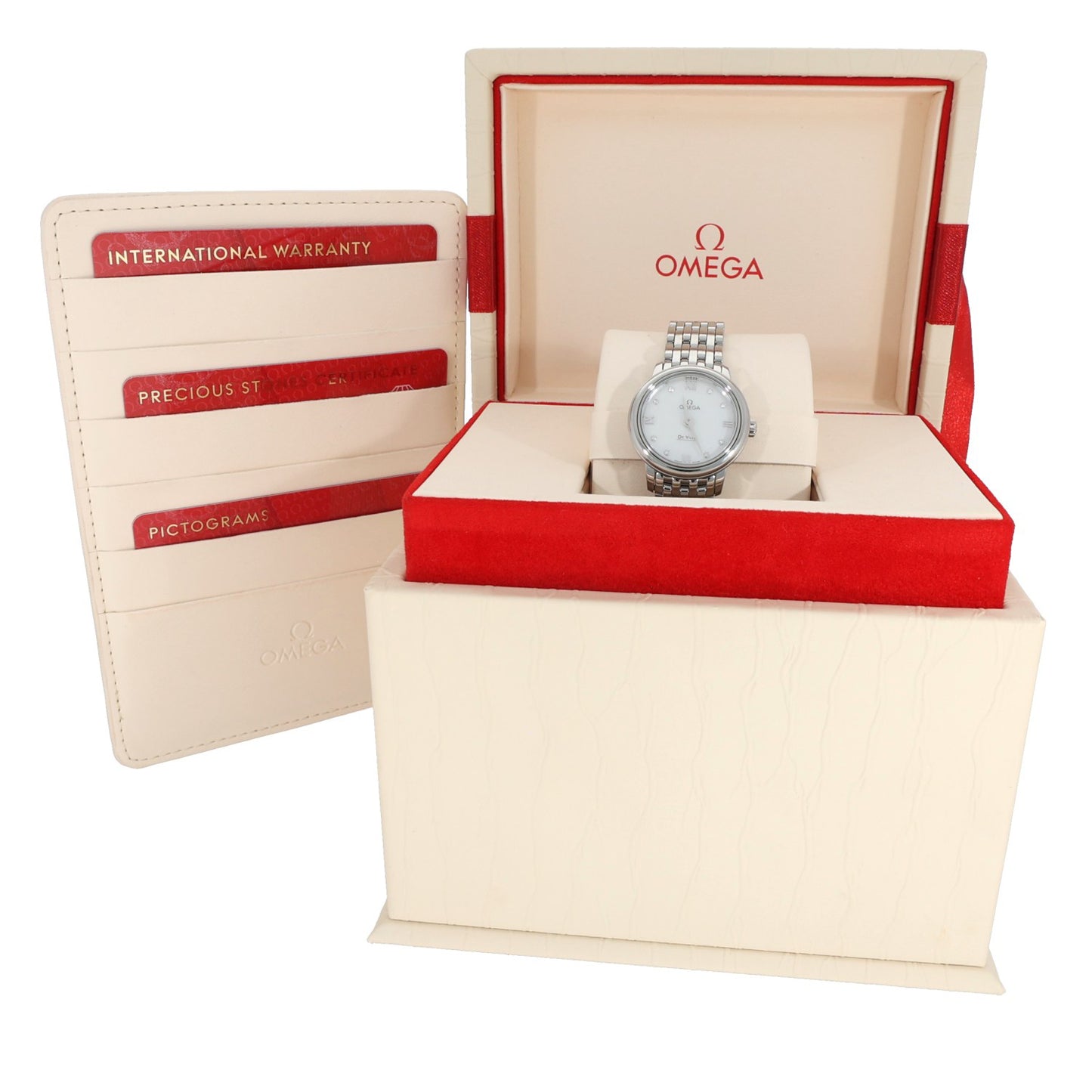 Omega De Ville Prestige 424.10.24.60.55.001 24.4mm Stainless Steel Watch