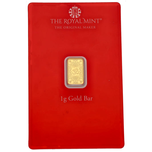 24ct 1g Gold Bar