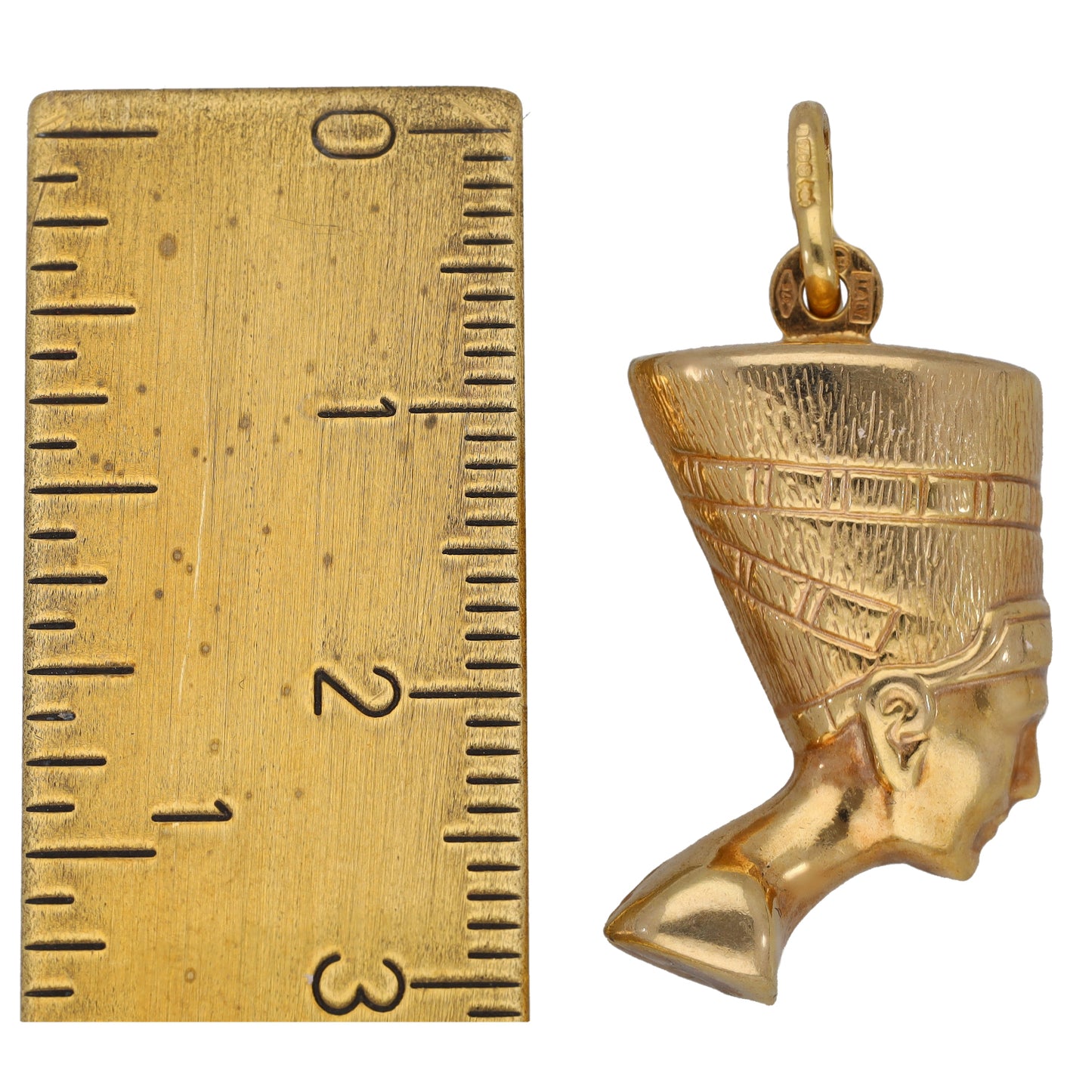 9ct Gold Nefertiti Pendant