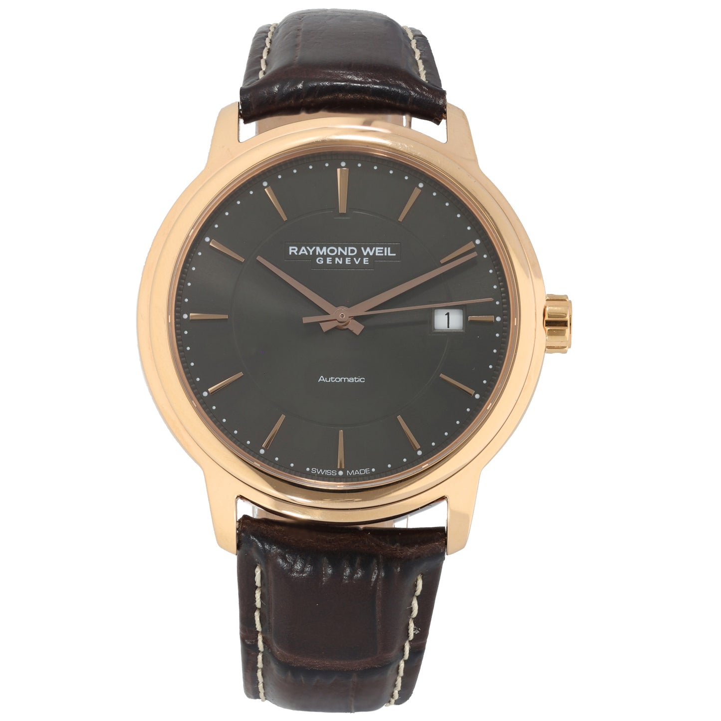 Raymond Weil Maestro 2237 40mm Gold Plated Watch