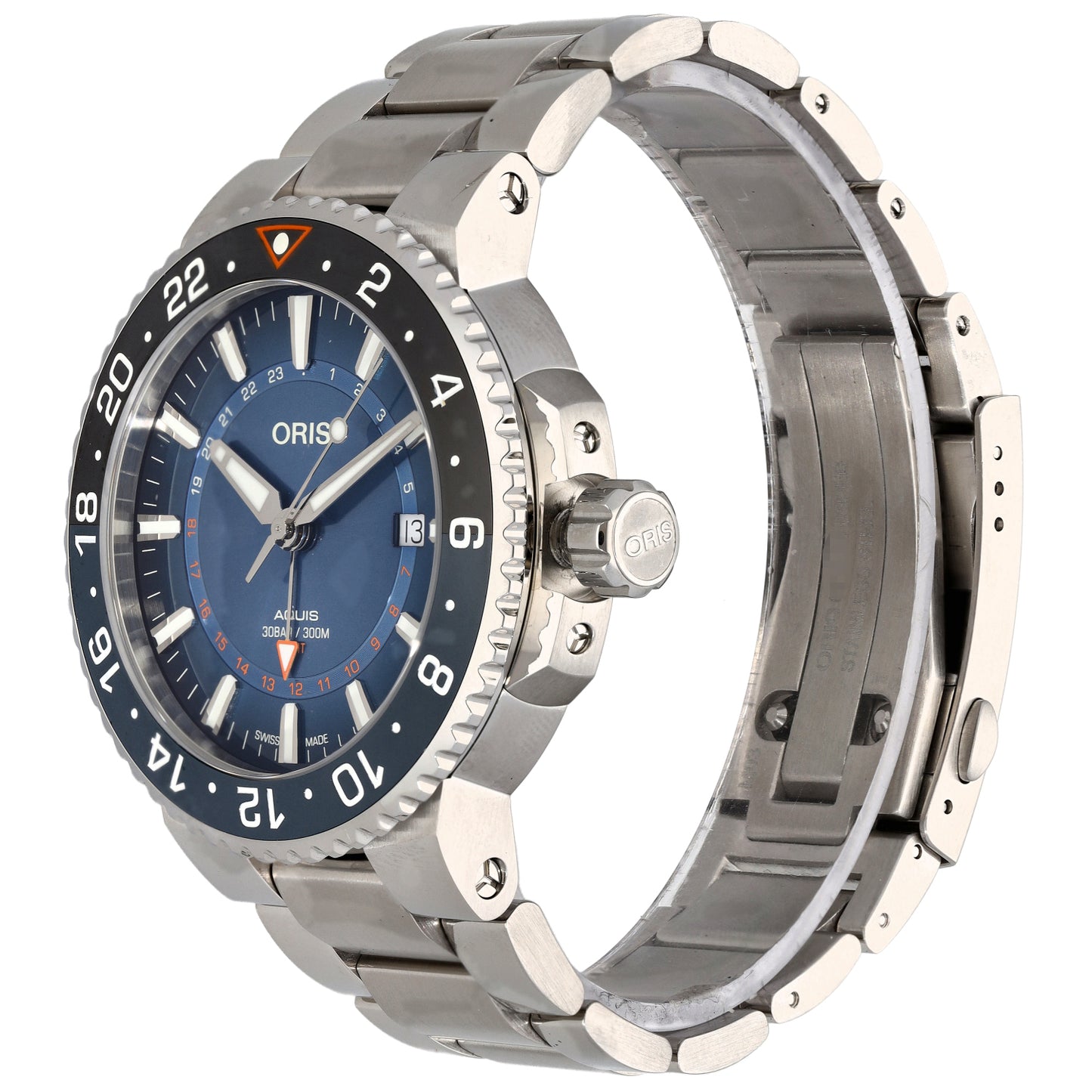 Oris Aquis 7754 4185 43.5mm Stainless Steel Watch