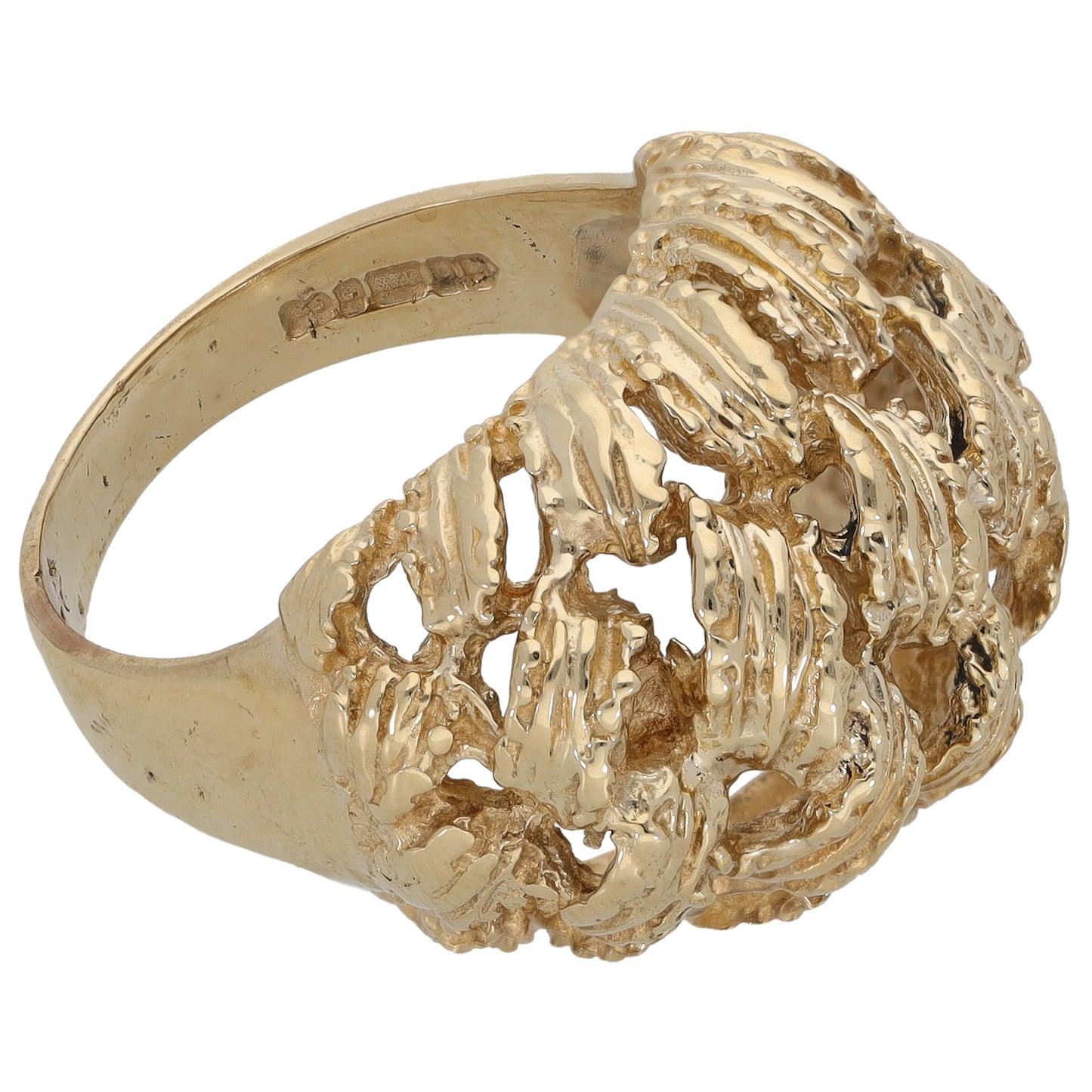 9ct Gold Alternative Ring Size M