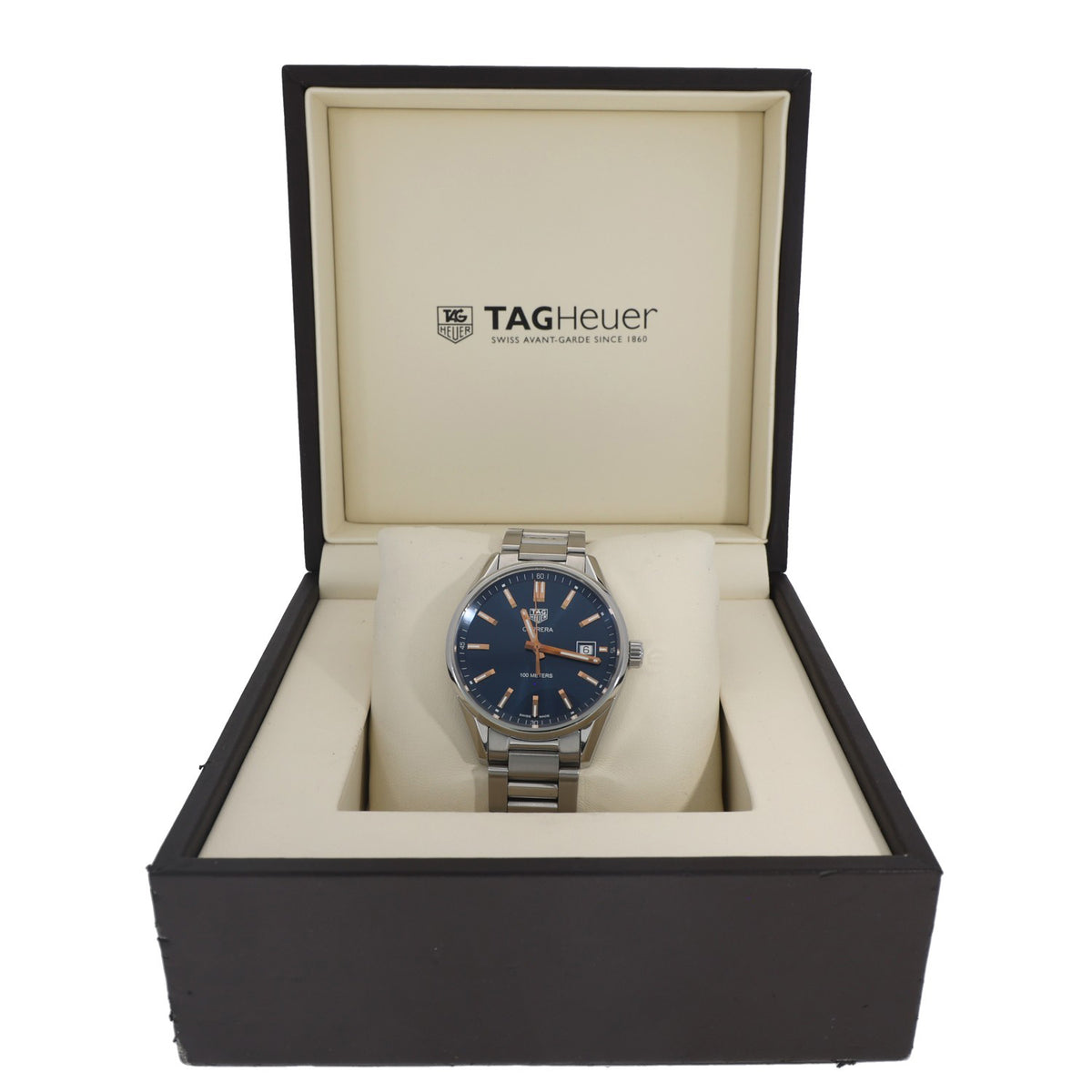 Tag Heuer Carrera WAR1112 39mm Stainless Steel Watch