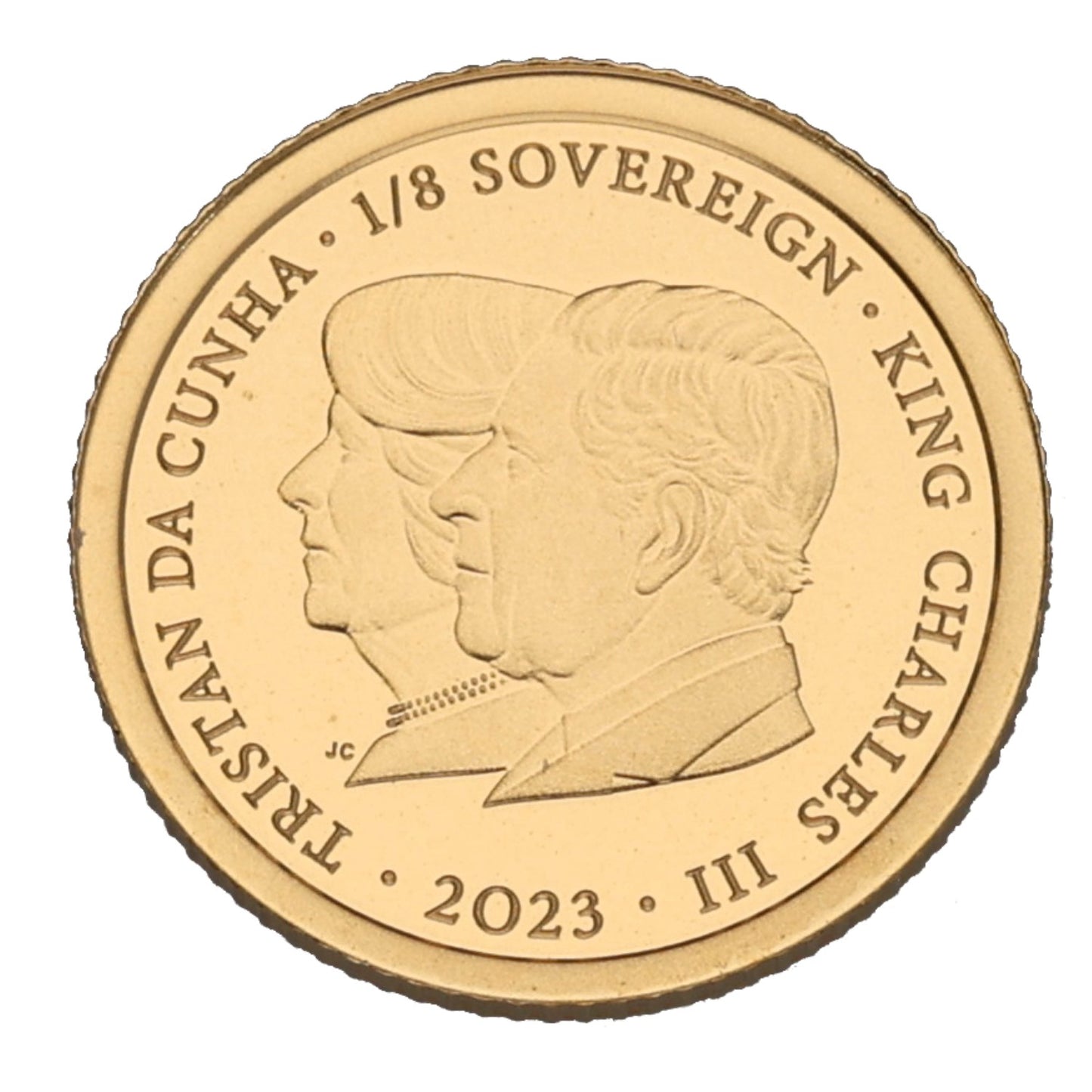 22ct Gold King Charles Coronation Eighth Sovereign Coin 2023