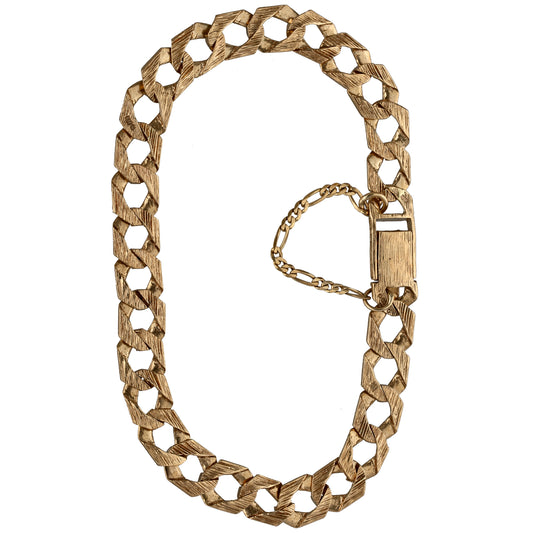 9ct Gold Curb Bracelet