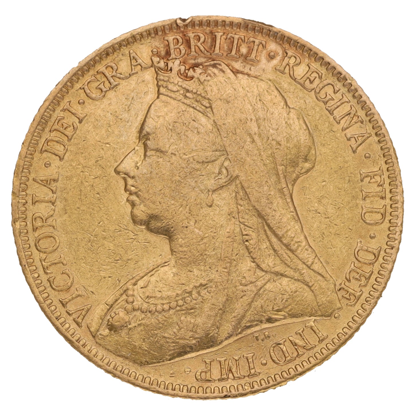 22ct Gold Queen Victoria Full Sovereign Coin 1899