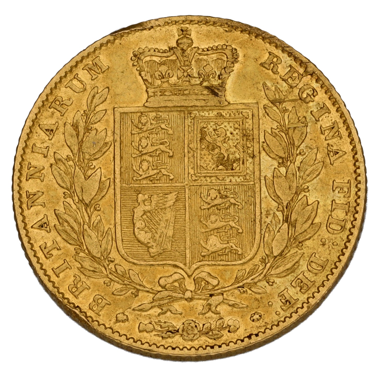 22ct Gold Queen Victoria Full Sovereign Coin 1847
