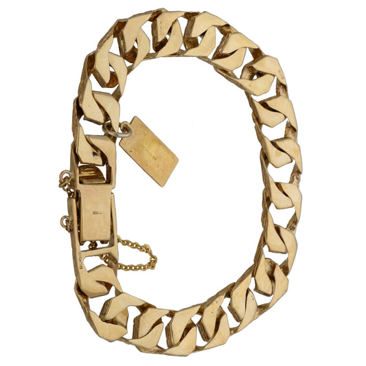9ct Gold Curb Bracelet