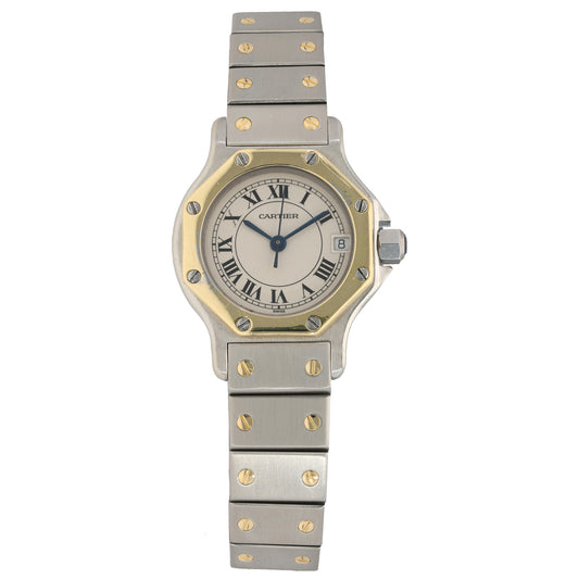 Cartier Santos Octagon W2001683 25mm Bi-Colour Watch