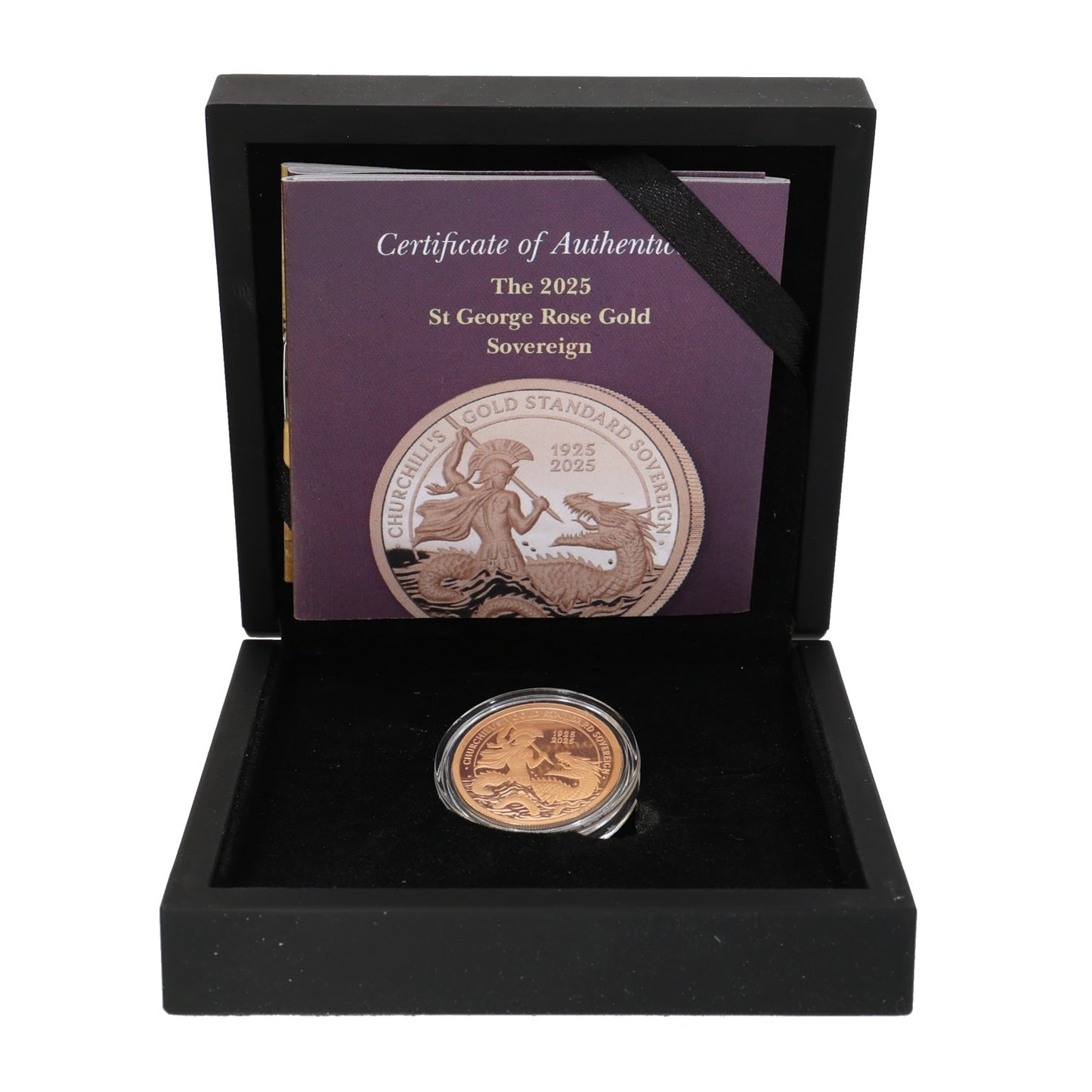 22ct Gold Churchill's Gold Standard Full Sovereign Coin 2025