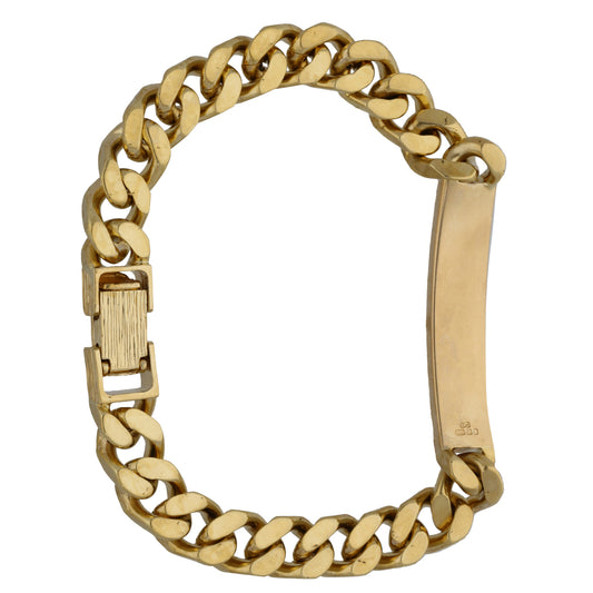 9ct Gold ID Bracelet