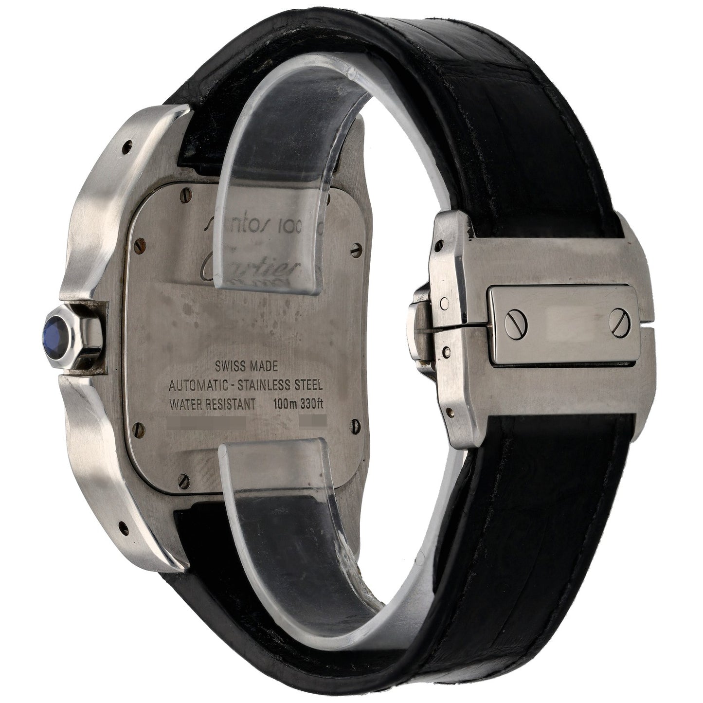 Cartier Santos 100 W20073X8 41mm Stainless Steel Watch