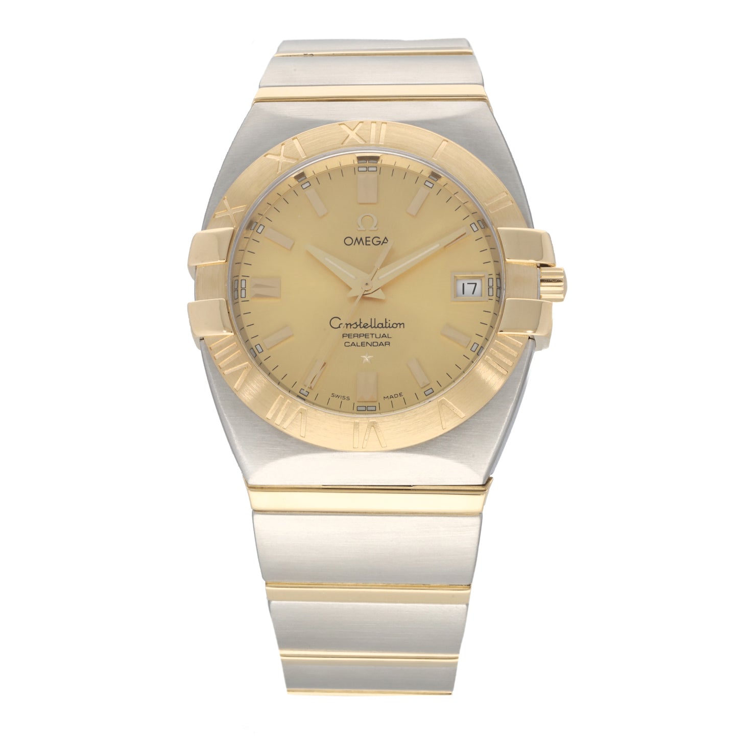 Omega Constellation Double Eagle 35mm Bi-Colour Watch