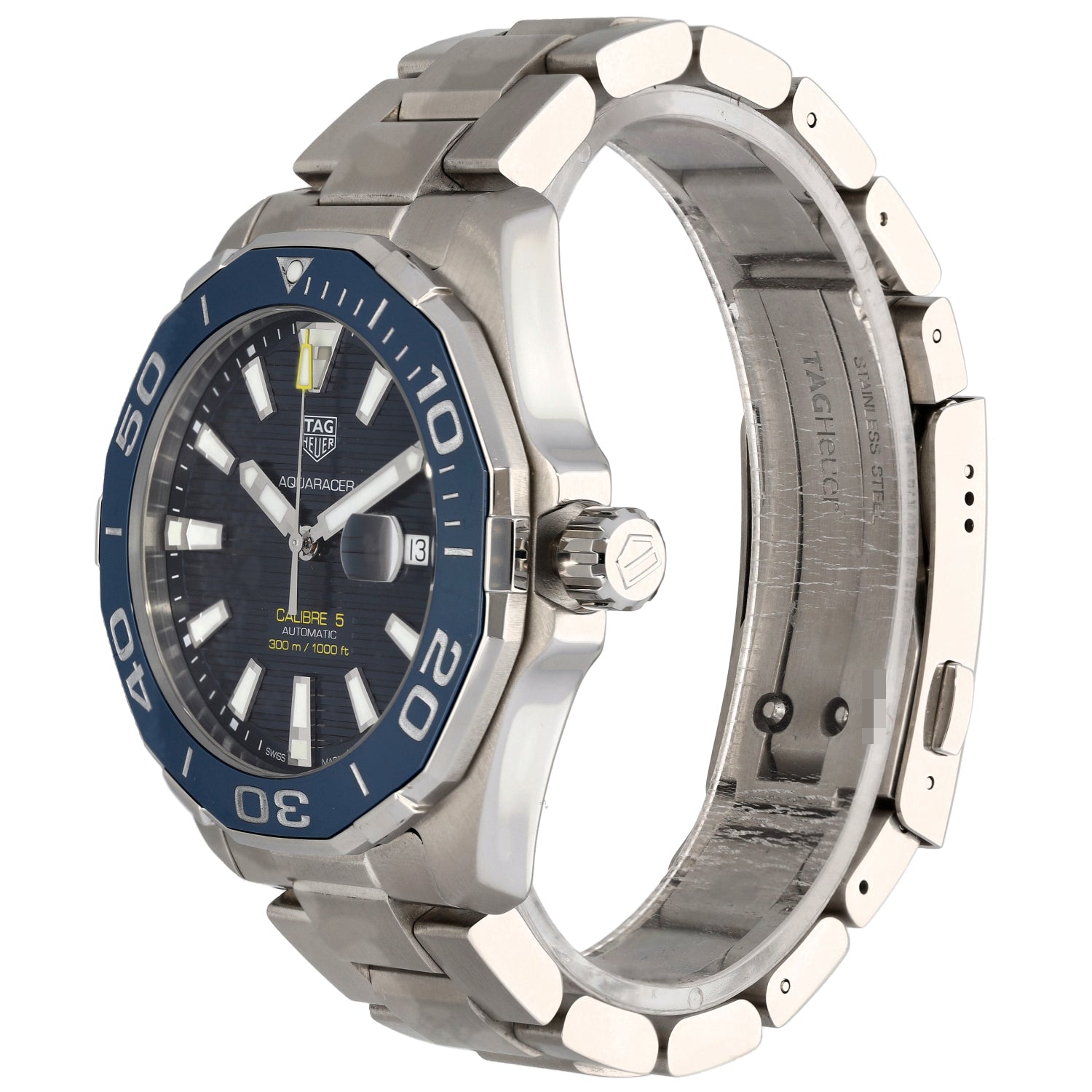 Way201b Tag Heuer Aquaracer Calibre Automatic Blue Dial TAG Heuer