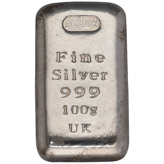Fine Silver 100g Bar