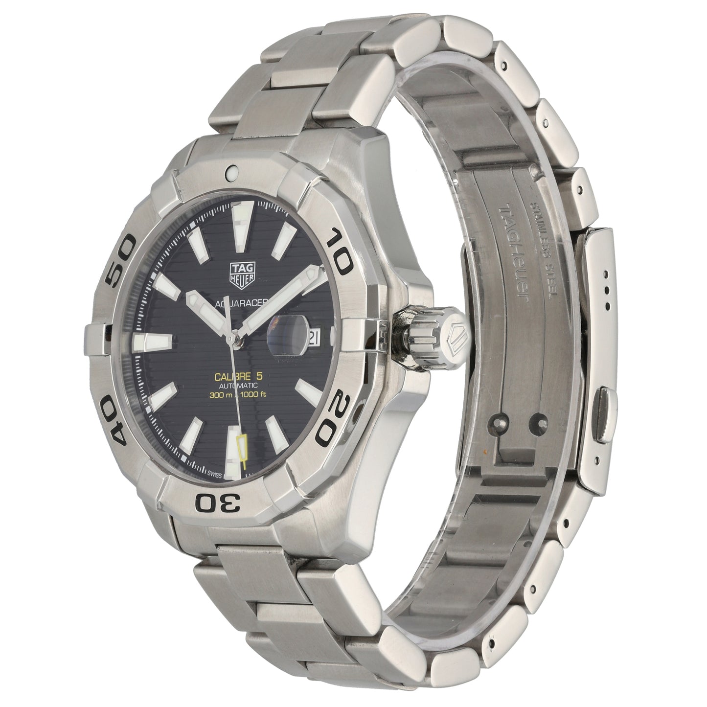 Tag Heuer Aquaracer WAY2010-0 43mm Stainless Steel Watch