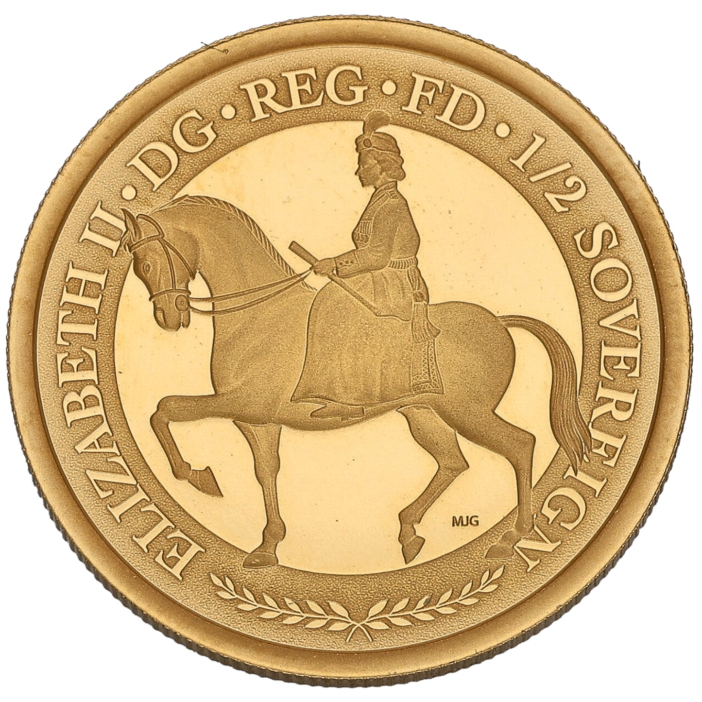 22ct Gold King Charles III Half Sovereign Coin 2023