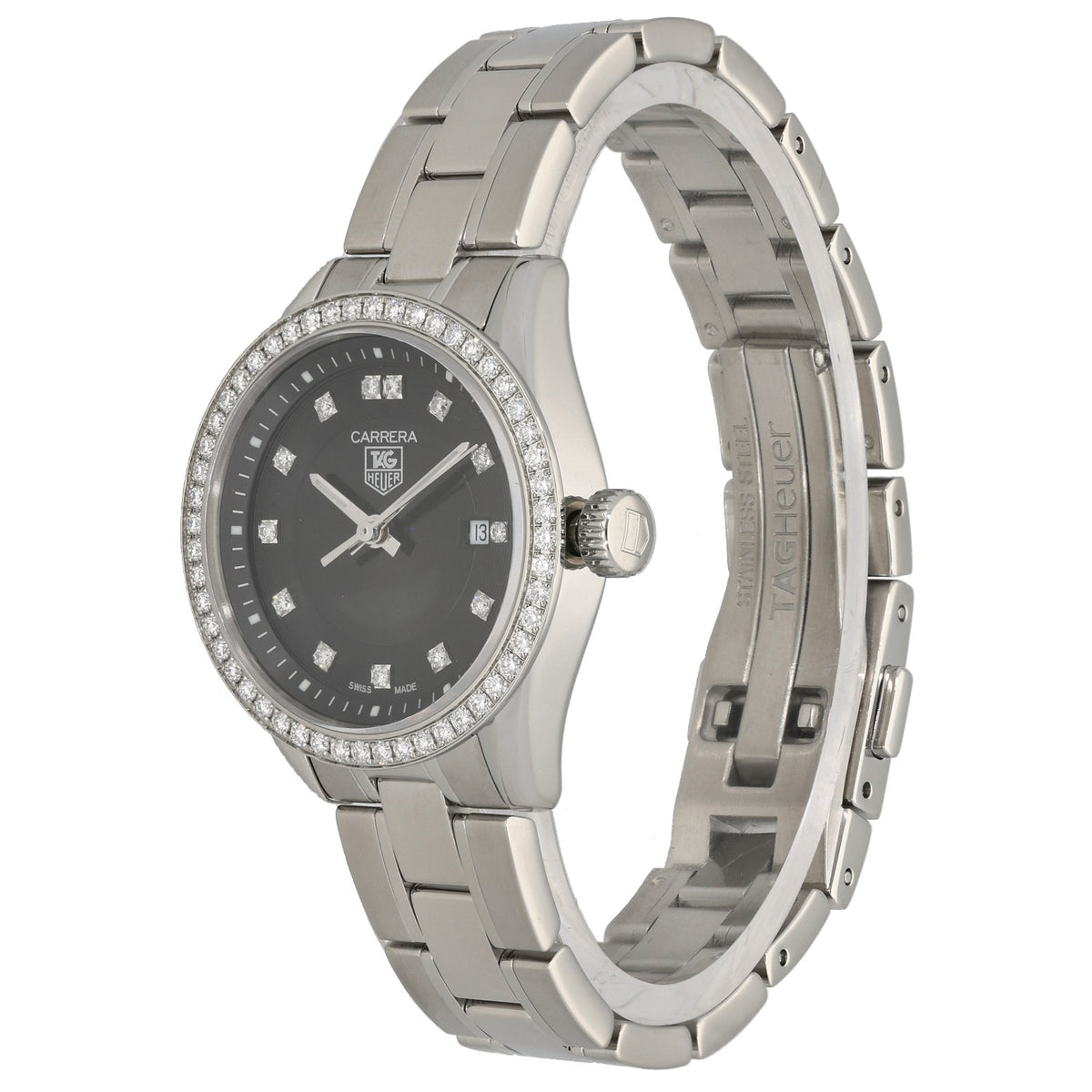 Tag Heuer Carrera WV1412 27mm Stainless Steel Watch