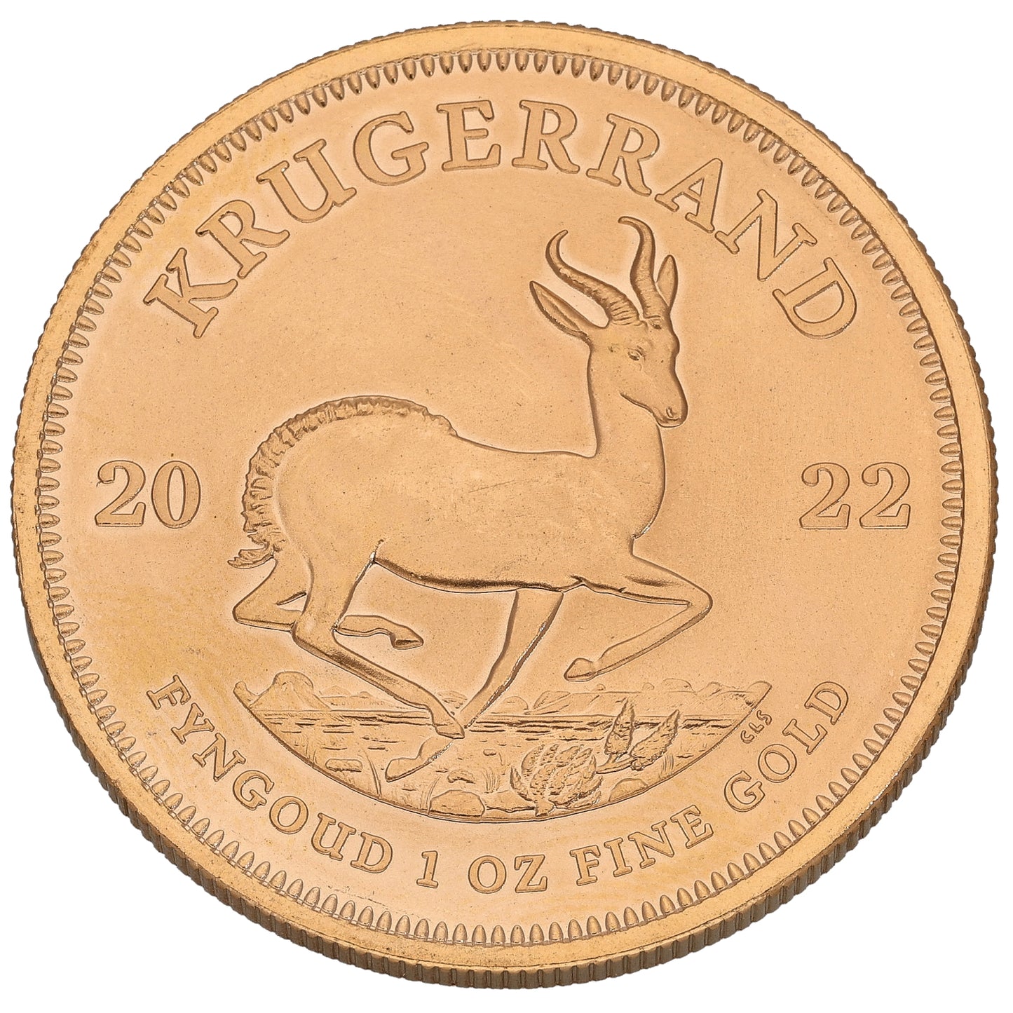 22ct Gold 1 OZ Krugerrand Coin 2022