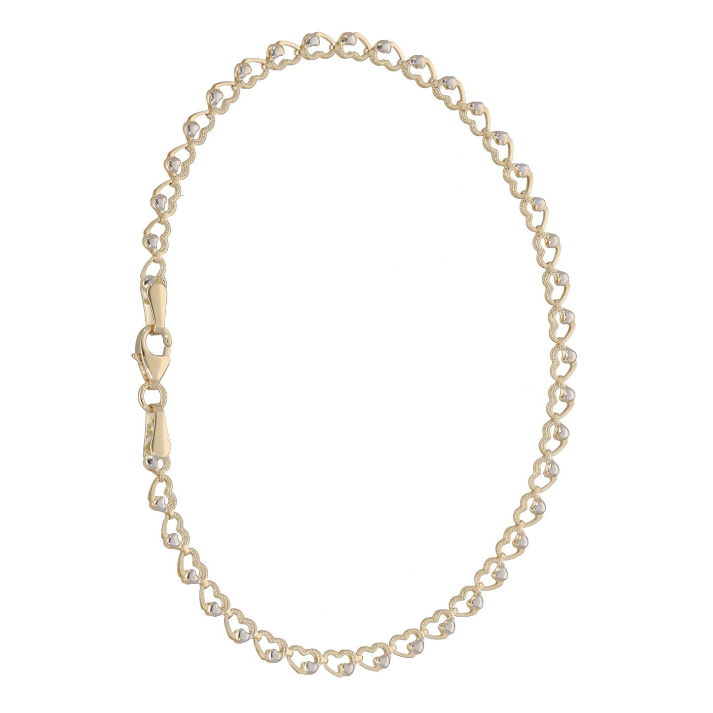 14ct Gold Ladies Alternative Bracelet