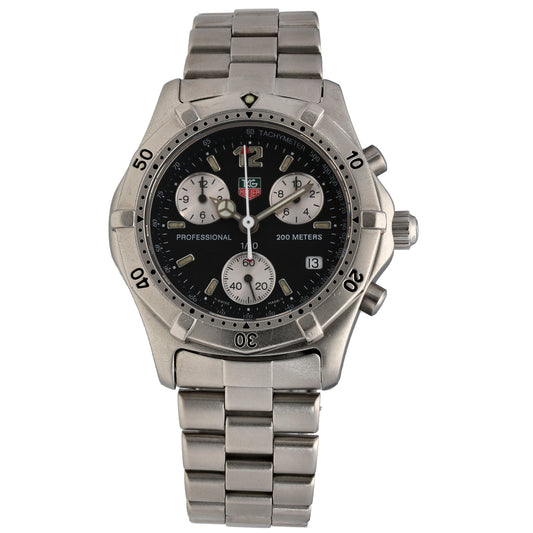 Tag Heuer 2000 Series CK1110 38mm Stainless Steel Watch
