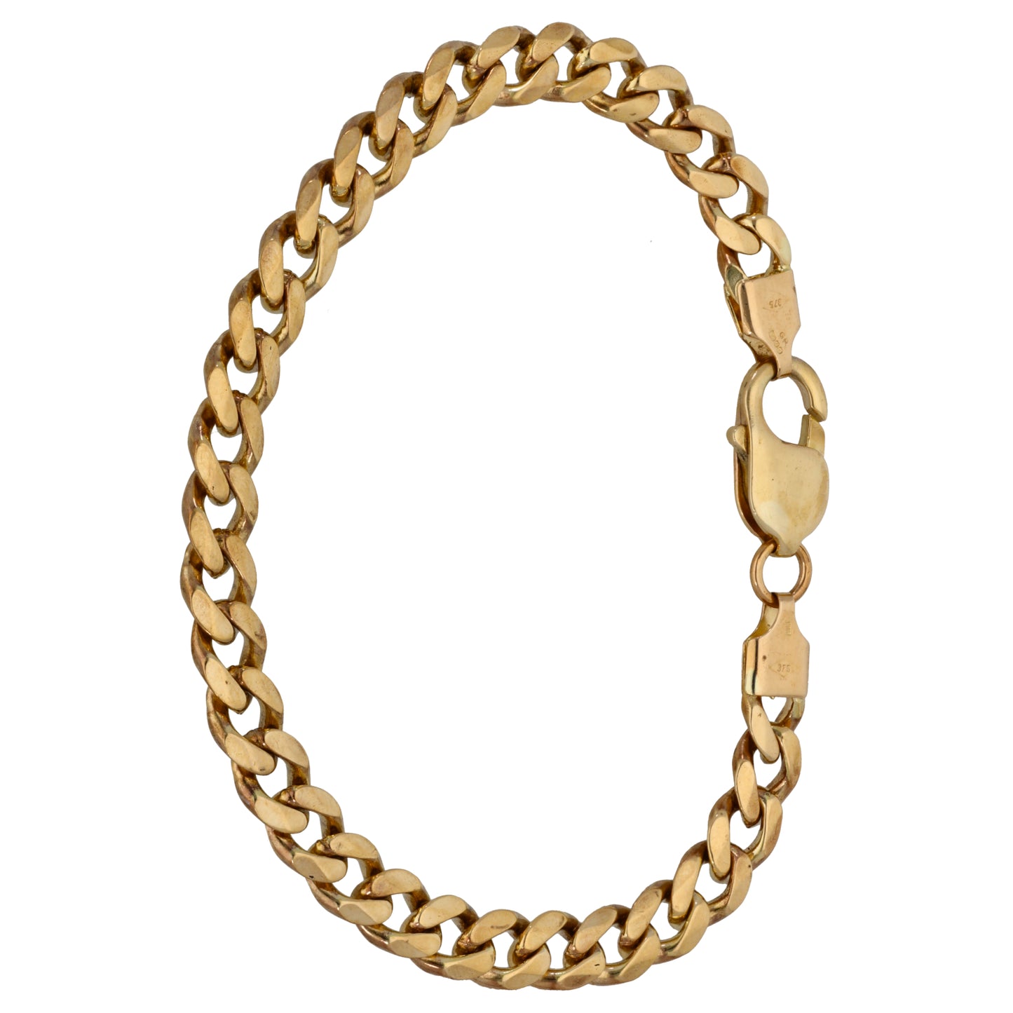 9ct Gold Curb Bracelet