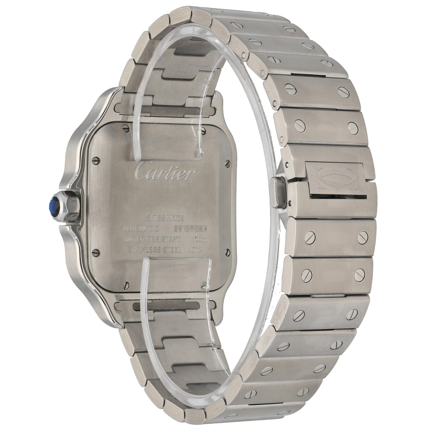 Cartier Santos De Cartier WSSA0030 39.8mm Stainless Steel Watch