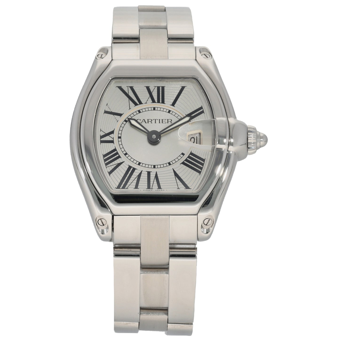 Cartier Roadster W62016V3 32mm Stainless Steel Watch
