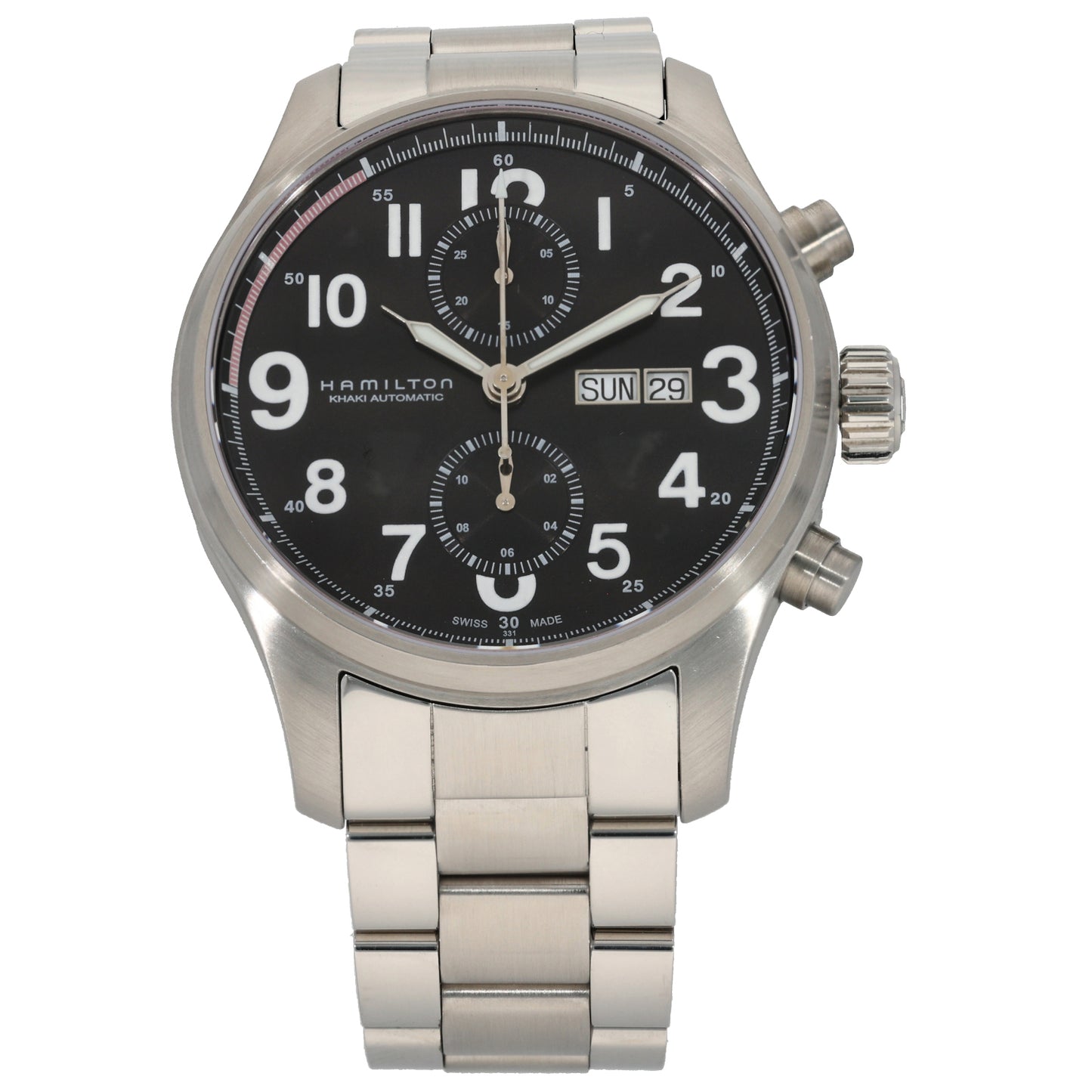 Hamilton Khaki Field Officer H717160 44mm Stainless Steel Watch