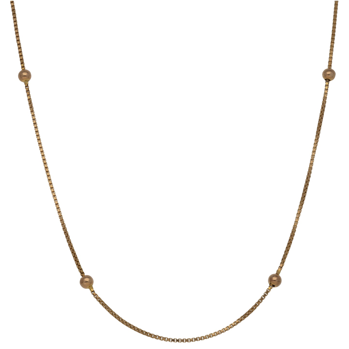 9ct Gold Fancy Necklace 18"