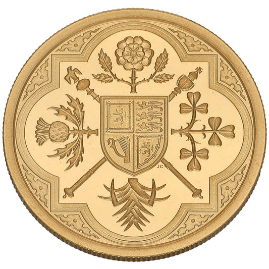 22ct Gold King Charles III Half Sovereign Coin 2023