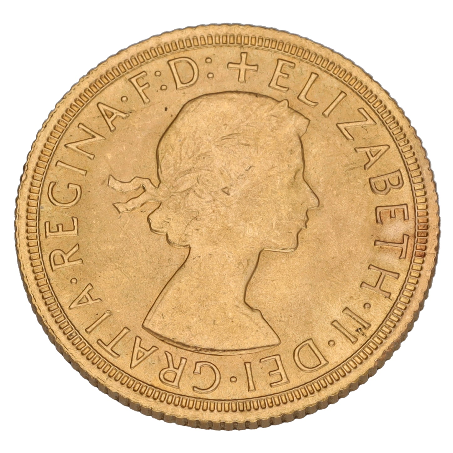 22ct Gold Queen Elizabeth II Full Sovereign Coin 1967