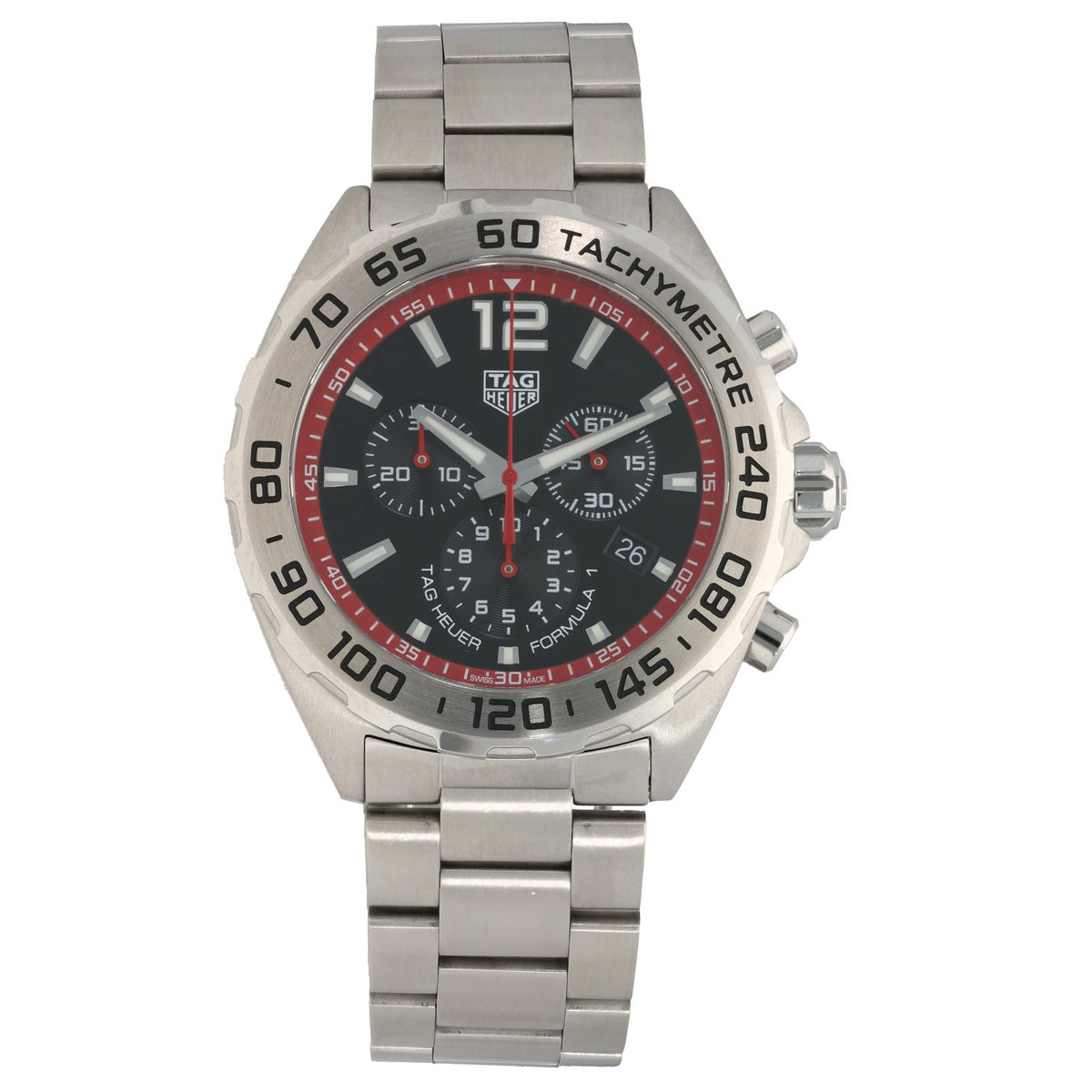 Tag Heuer Formula 1 CAZ101Y 43mm Stainless Steel Watch