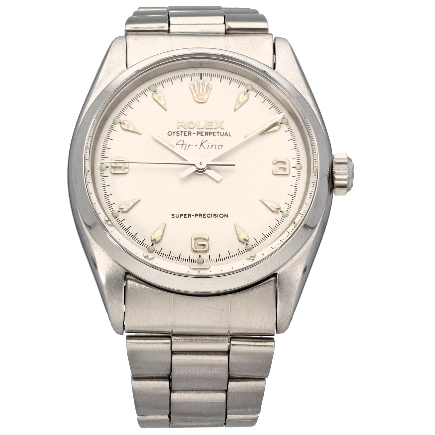 Rolex Air King 5500 34mm Stainless Steel Watch