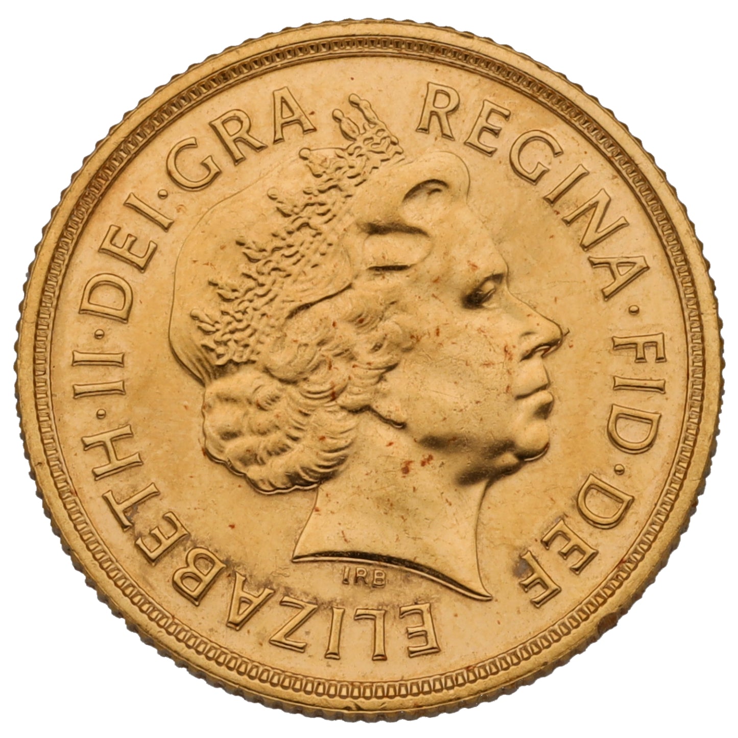 22ct Gold Queen Elizabeth II Full Sovereign Coin 2013