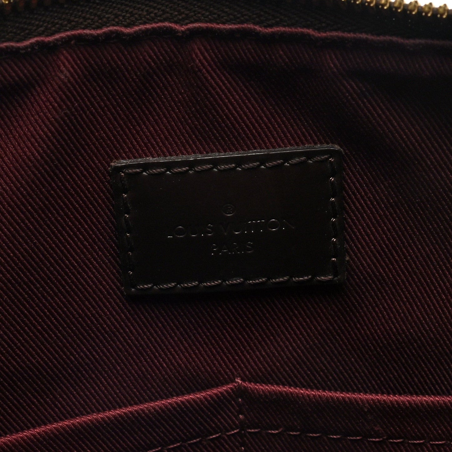 Louis Vuitton Damier Ebene Lymington Coated Canvas Bag - Brown