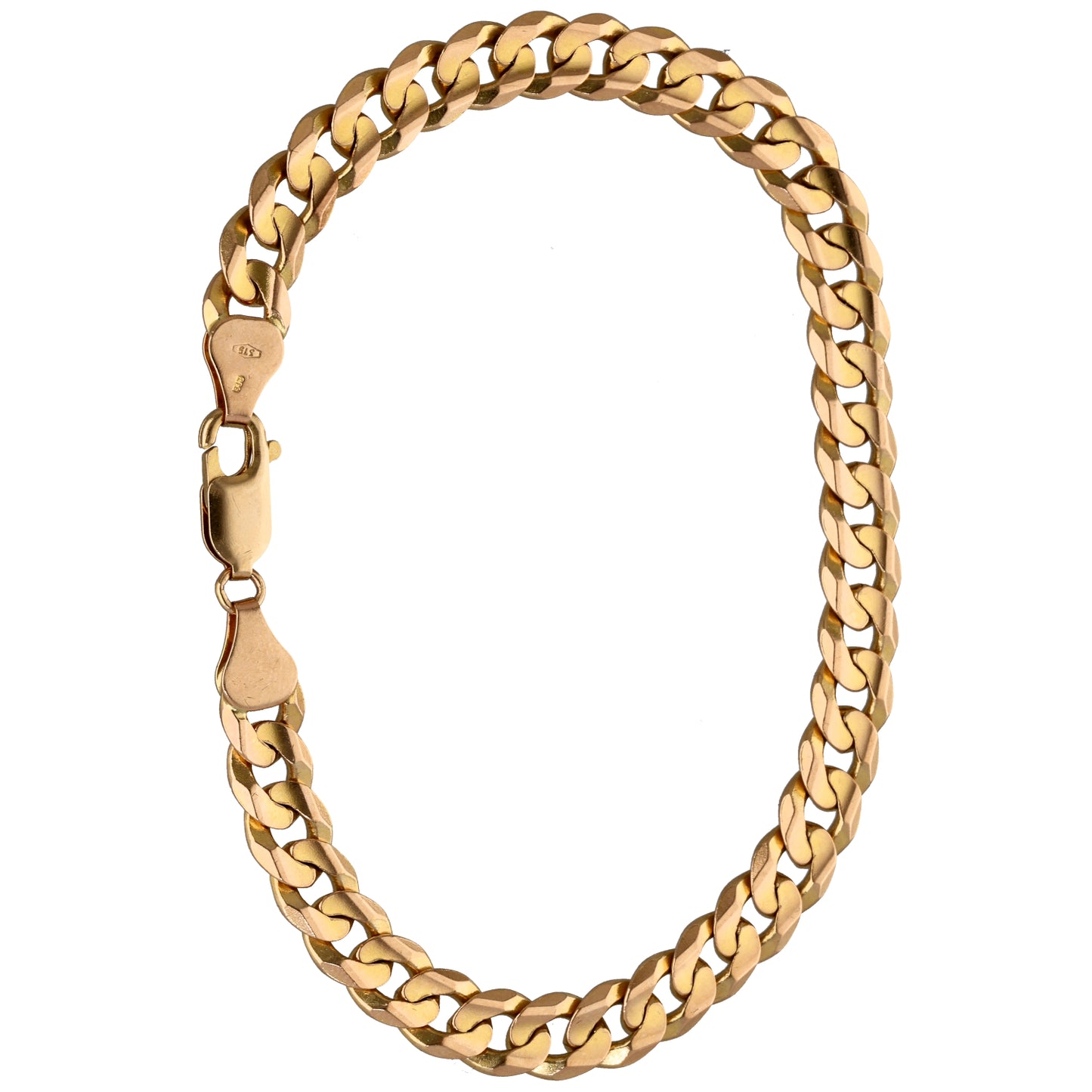 9ct Gold Curb Bracelet