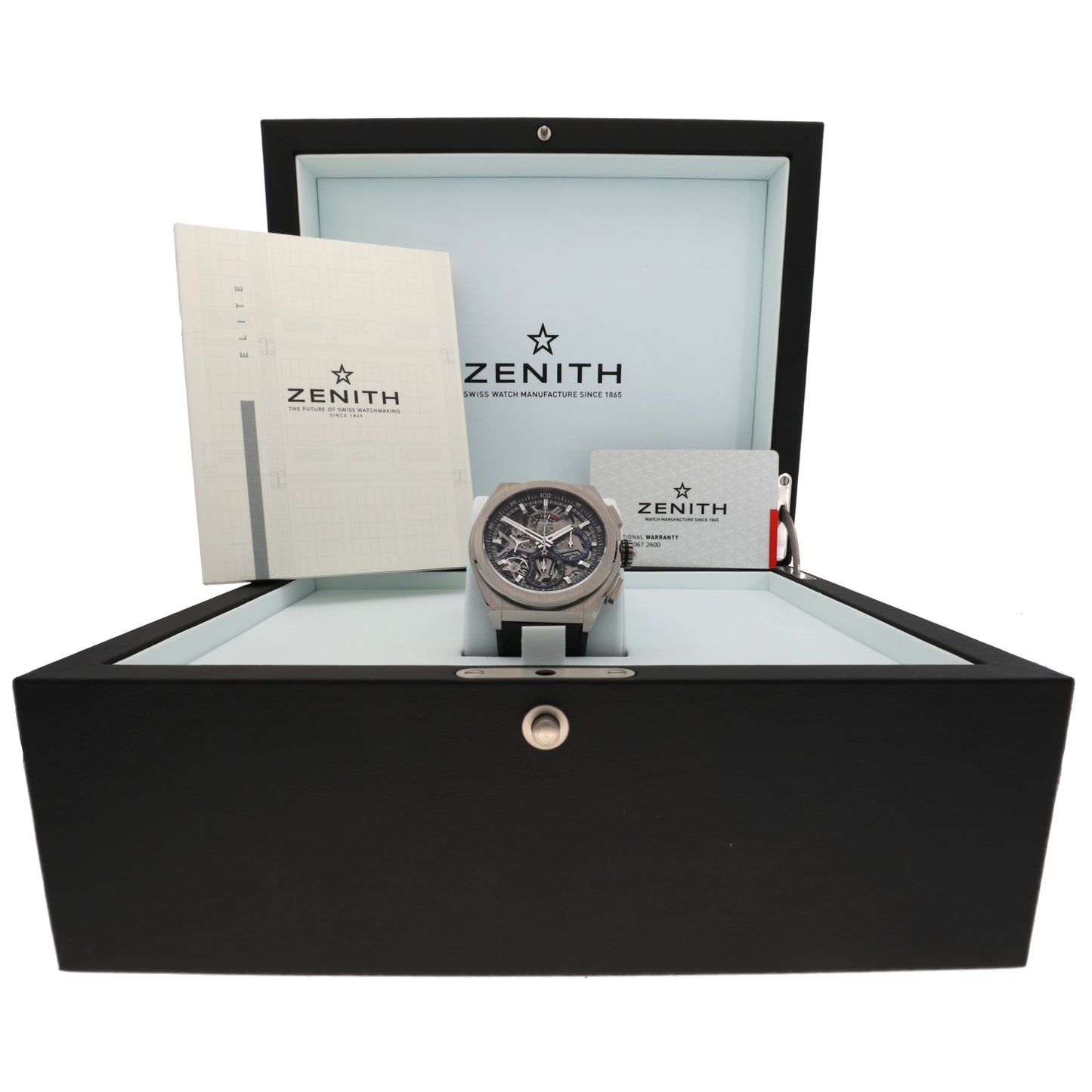 Zenith Defy El Primero 21 95.9000.9004/78.R582 44mm Titanium Watch (Ex-Display)