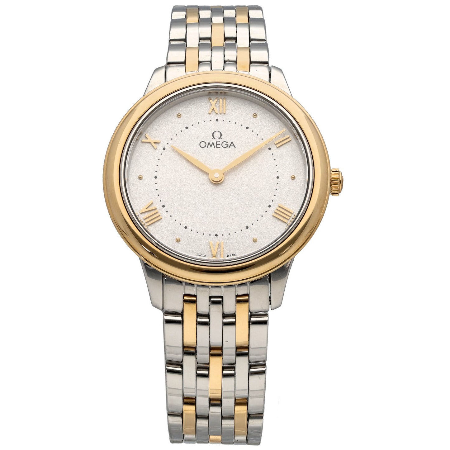 Omega De Ville Prestige 434.20.30.60.02.002 30mm Bi-Colour Watch (Ex-Display)