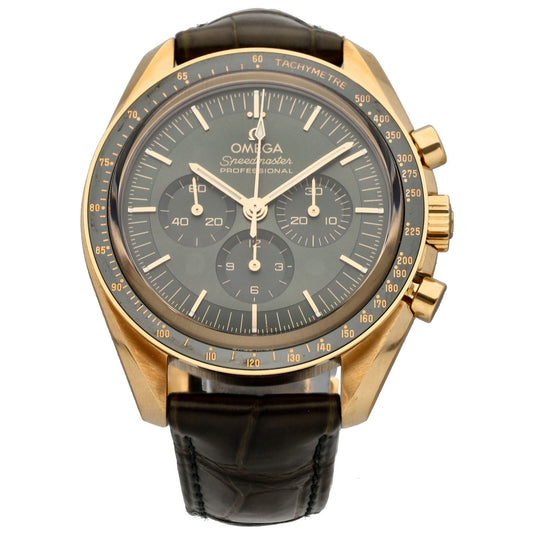 Omega Speedmaster Moonwatch 310.63.42.50.10.001 42mm Gold Watch (Ex-Display)
