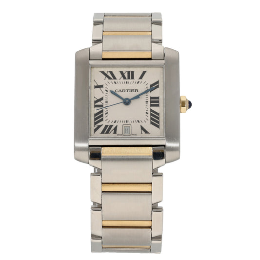 Cartier Tank Francaise 2302 28mm Stainless Steel Watch