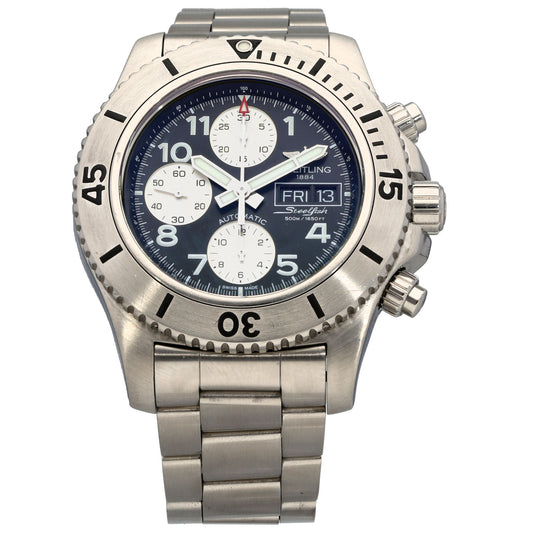 Breitling Superocean II A13341 44mm Stainless Steel Watch